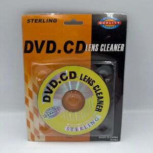 Sterling DVD CD Lens Cleaner Disc Optical Head Cleaning Kit EL092 New